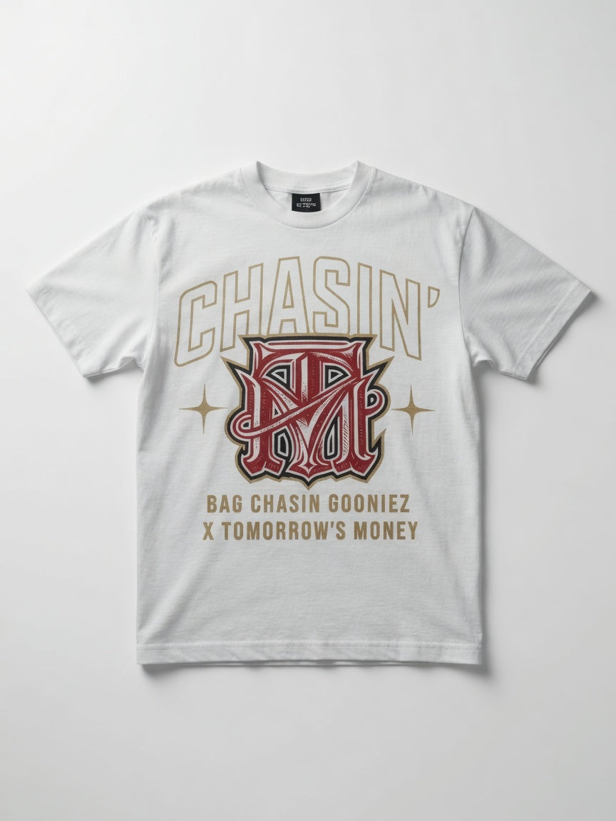 BCG × Tomorrow's Money — "Crossed Bats" Logo Tee