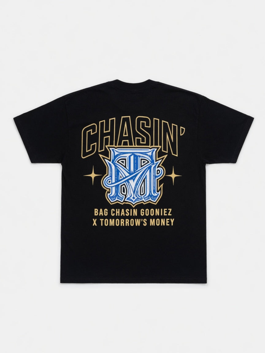 BCG × Tomorrow's Money — "Crossed Bats" Logo Tee